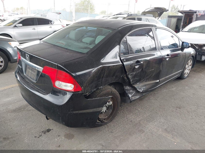 Vin: 2hgfa1f55bh527273, lot: 46844010, honda civic lx 20114