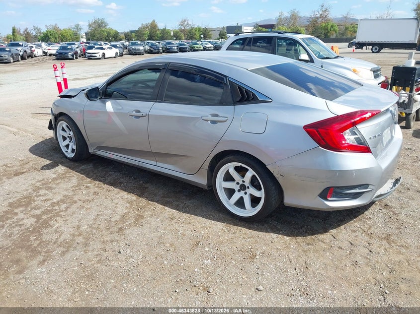 Vin: 2hgfc2f50jh546408, lot: 46844087, honda civic lx 20183