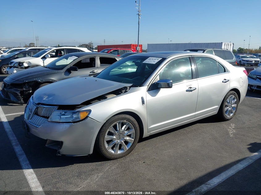 Vin: 3lnhl2jc6ar753897, lot: 46844129, lincoln mkz 20102
