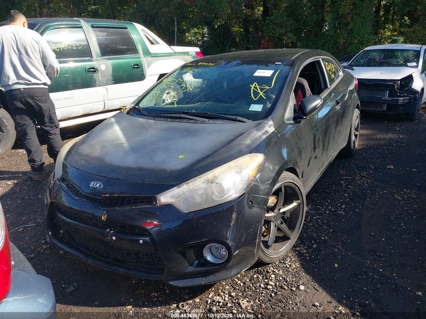 Vin: knafx6a87f5367192, lot: 46844136, kia forte koup ex 20152