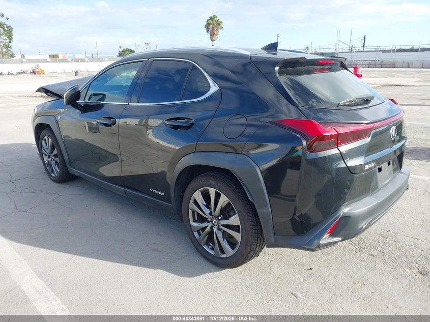 Vin: jthu9jbhxk2004546, lot: 46844150, lexus ux 250h f sport 20193
