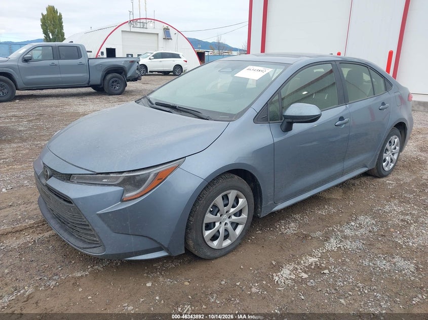 2026 Toyota Corolla Le, Right Side, IAAI, VIN JTDB4MEE0T3047766 — photo 2