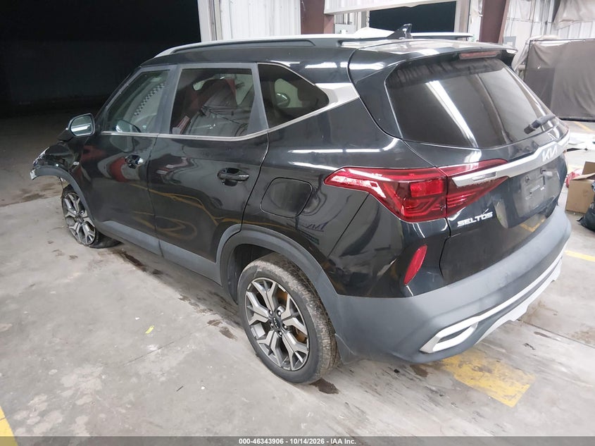 Vin: kndercaa0n7300558, lot: 46844165, kia seltos ex 20223