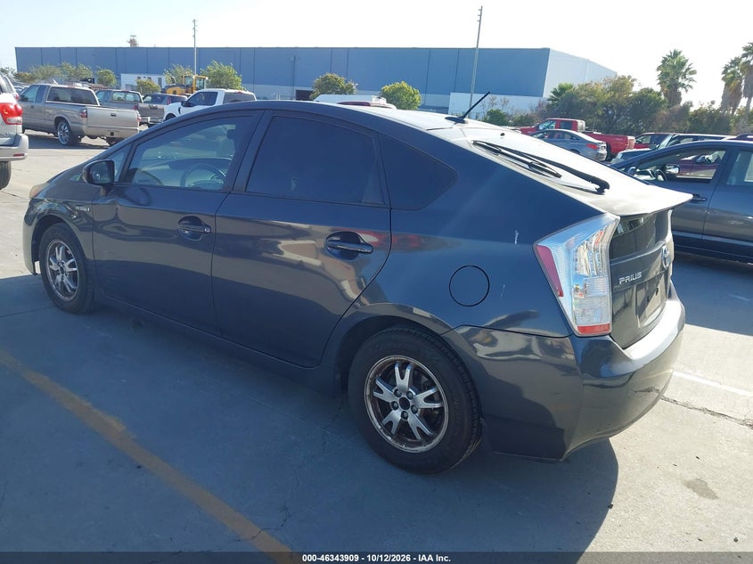 Vin: jtdkn3du1a0087045, lot: 46844168, toyota prius ii 20103