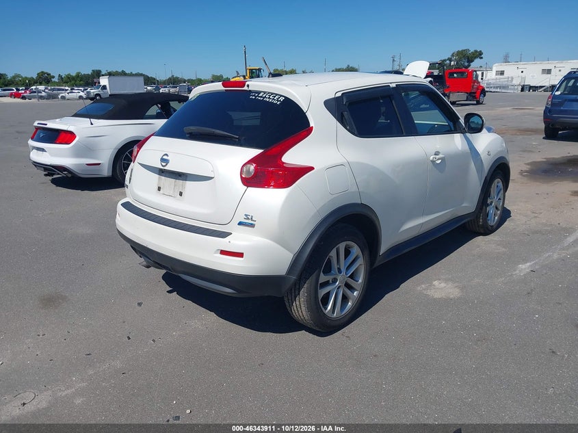 Vin: jn8af5mr1dt224010, lot: 46844170, nissan juke sl 20134