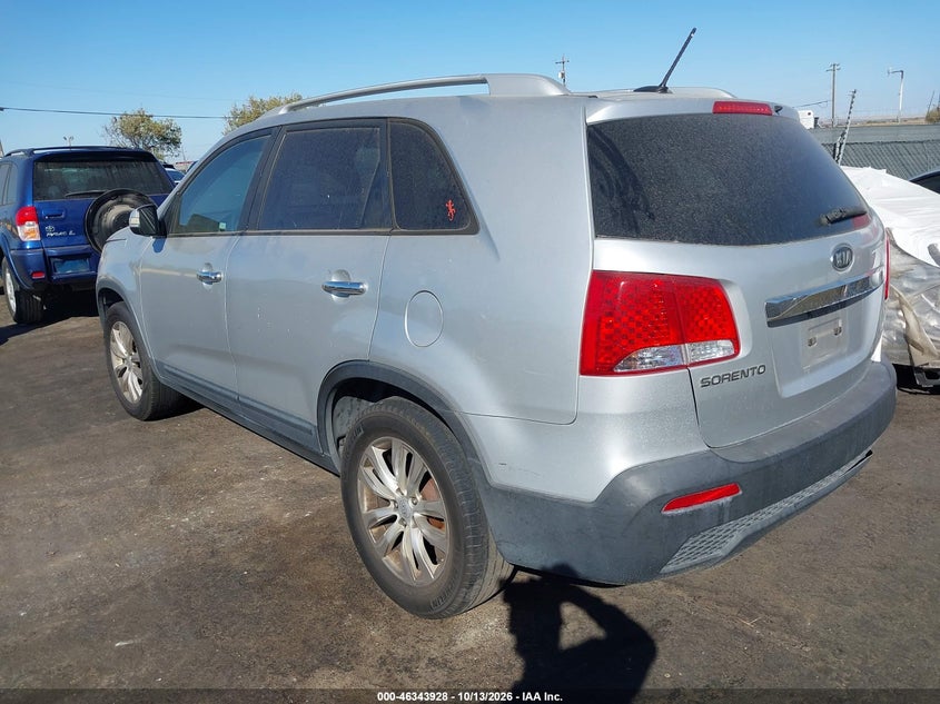 Vin: 5xykt4a24bg054177, lot: 46844187, kia sorento lx v6 20113