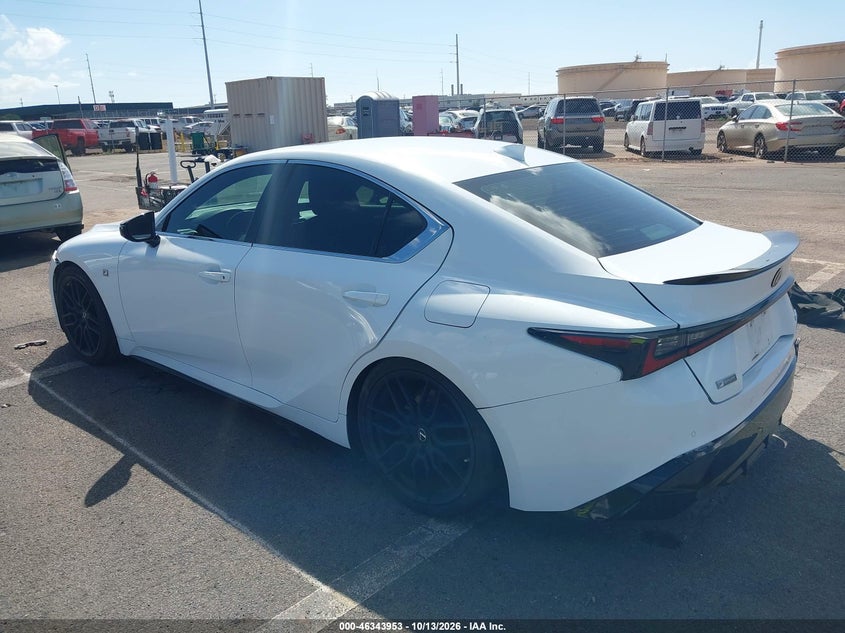 Vin: jthgz1b22m5047501, lot: 46844212, lexus is 350 f sport 20213