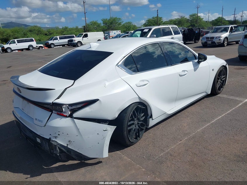 Vin: jthgz1b22m5047501, lot: 46844212, lexus is 350 f sport 20214
