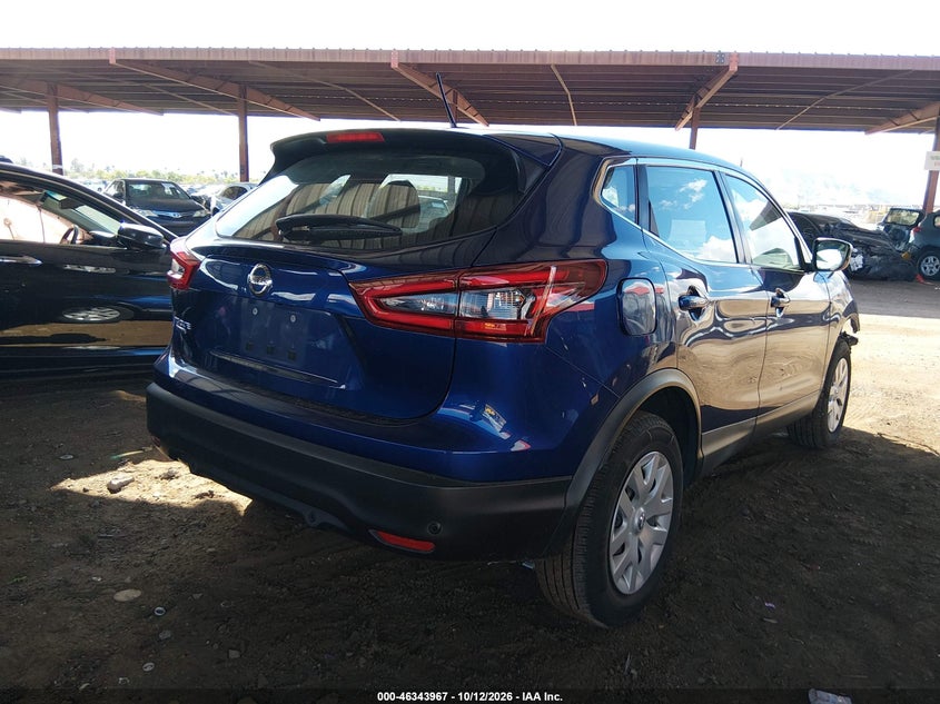 Vin: jn1bj1cv0lw260910, lot: 46844226, nissan rogue sport s fwd xtronic cvt 20204