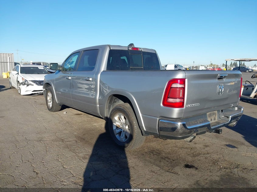 Vin: 1c6rrejt9kn879725, lot: 46844238, ram 1500 laramie  4x2 5'7 box 20193