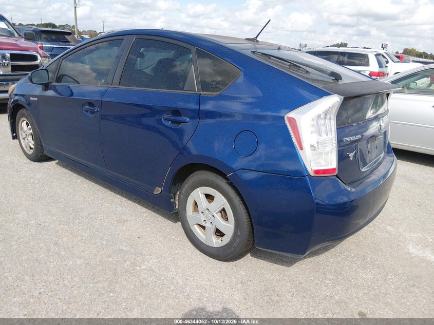 Vin: jtdkn3du9a0022508, lot: 46844311, toyota prius ii 20103