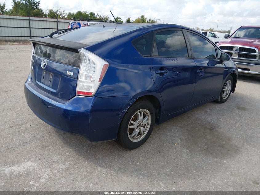 Vin: jtdkn3du9a0022508, lot: 46844311, toyota prius ii 20104