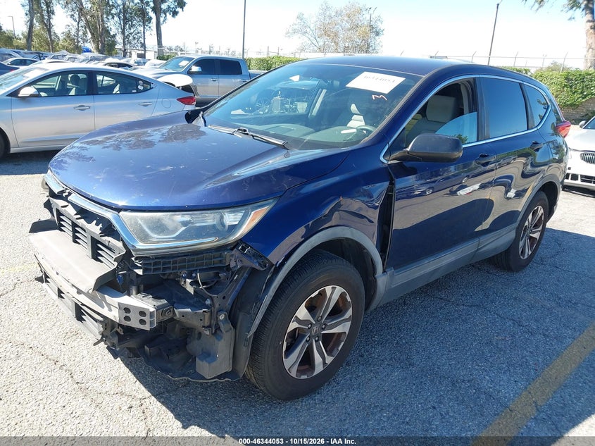 Vin: 7farw5h37he006719, lot: 46844312, honda cr-v lx 20172