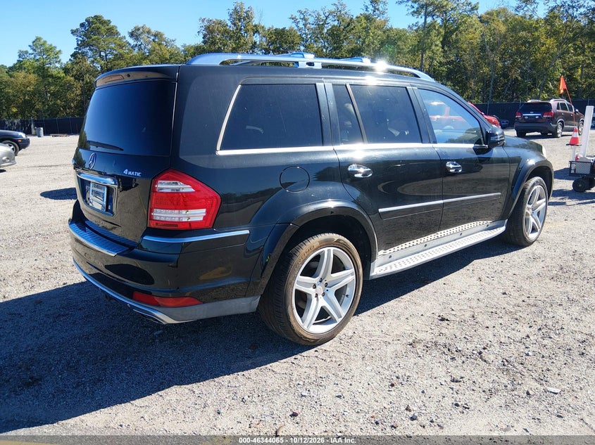 Vin: 4jgbf8ge1ca774761, lot: 46844324, mercedes-benz gl 550 4matic 20124
