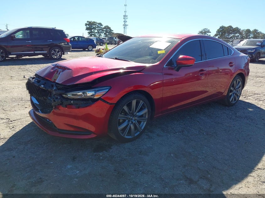 Vin: jm1gl1vm6j1322676, lot: 46844363, mazda mazda6 touring 20182