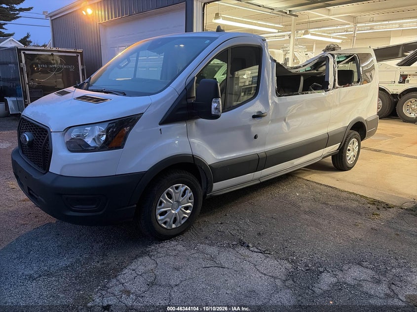 Vin: 1fdax2y89rkb63216, lot: 46844370, ford transit-350 passenger van xl 20242