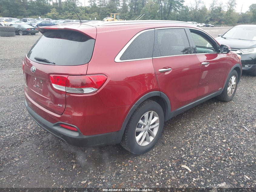 Vin: 5xypgda58hg187764, lot: 46844409, kia sorento 3.3l lx 20174