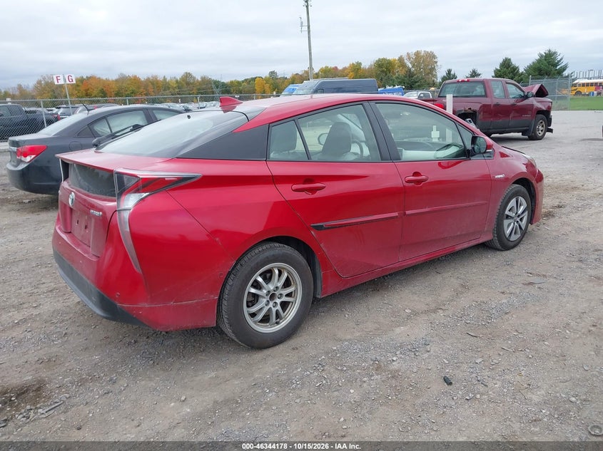 Vin: jtdkarfu0j3554319, lot: 46844444, toyota prius three 20184