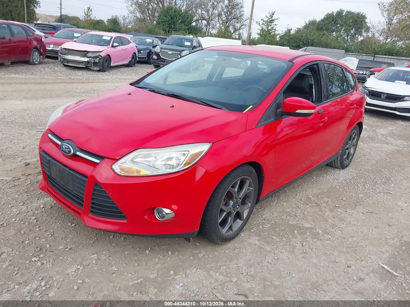 Vin: 1fadp3k28el263393, lot: 46844476, ford focus se 20142