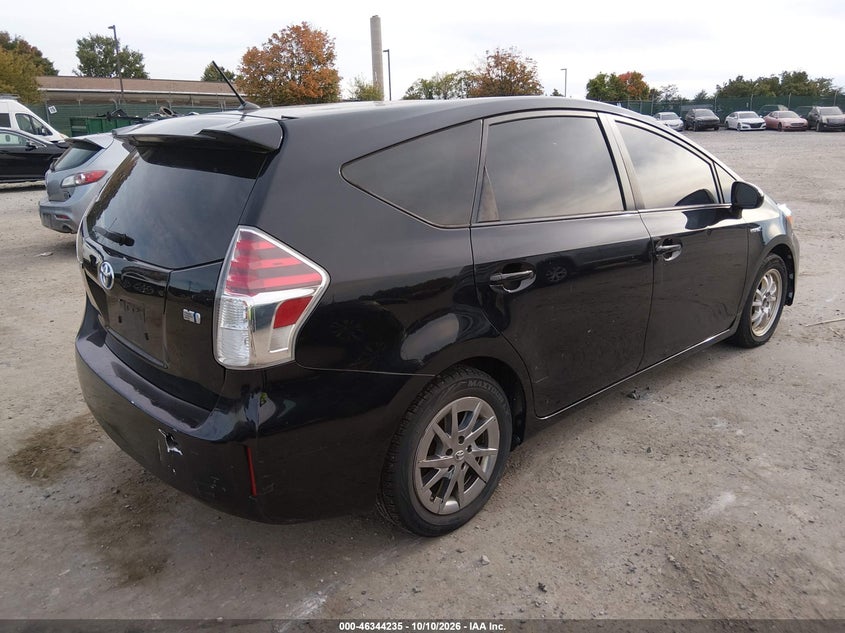 Vin: jtdzn3eu6hj056861, lot: 46844501, toyota prius v two 20174
