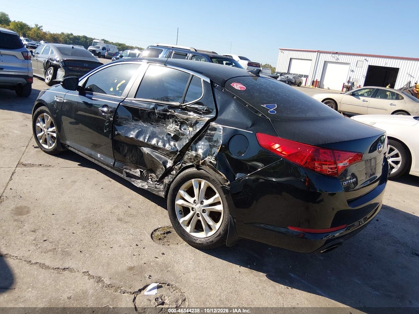 Vin: 5xxgn4a71dg090864, lot: 46844504, kia optima ex 20133
