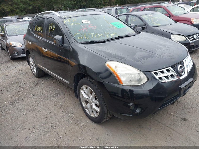 Vin: jn8as5mv8bw678954, lot: 46844528, nissan rogue sv 2011 img_1