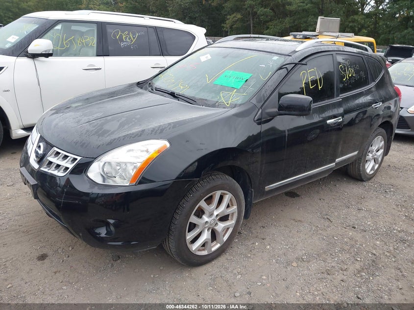 Vin: jn8as5mv8bw678954, lot: 46844528, nissan rogue sv 20112