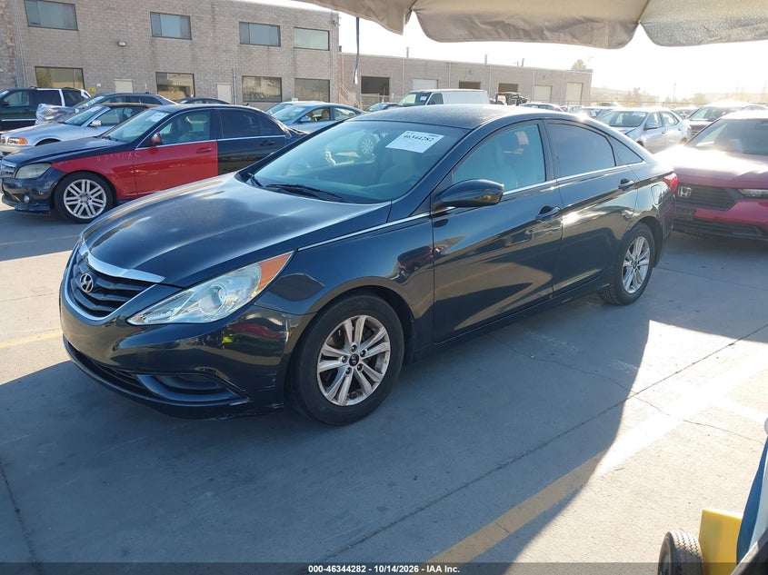 2013 Hyundai Sonata Gls, Right Side, IAAI, VIN 5NPEB4AC3DH611262 — photo 2