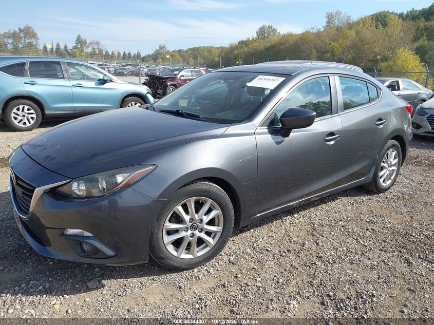 Vin: 3mzbm1w79gm246332, lot: 46844573, mazda mazda3 i touring 20162