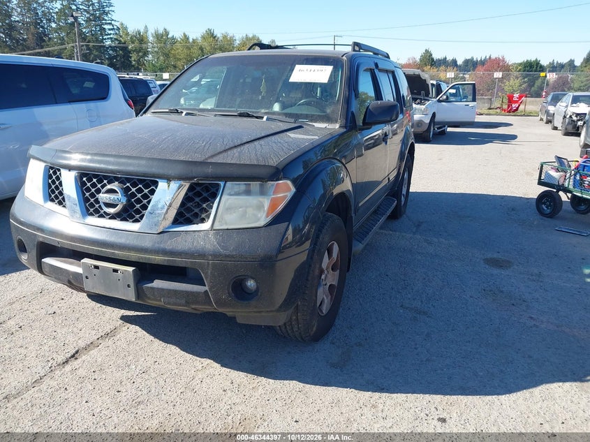 NISSAN PATHFINDER 2006 VIN 5N1AR18W56C680781