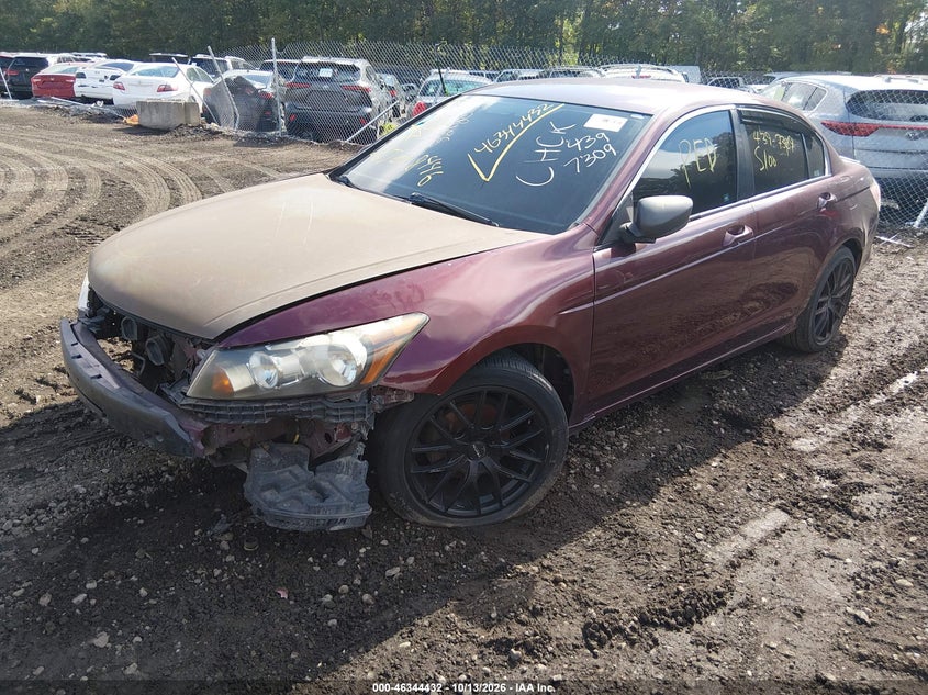 Vin: 1hgcp2f35aa143559, lot: 46844698, honda accord 2.4 lx 20102