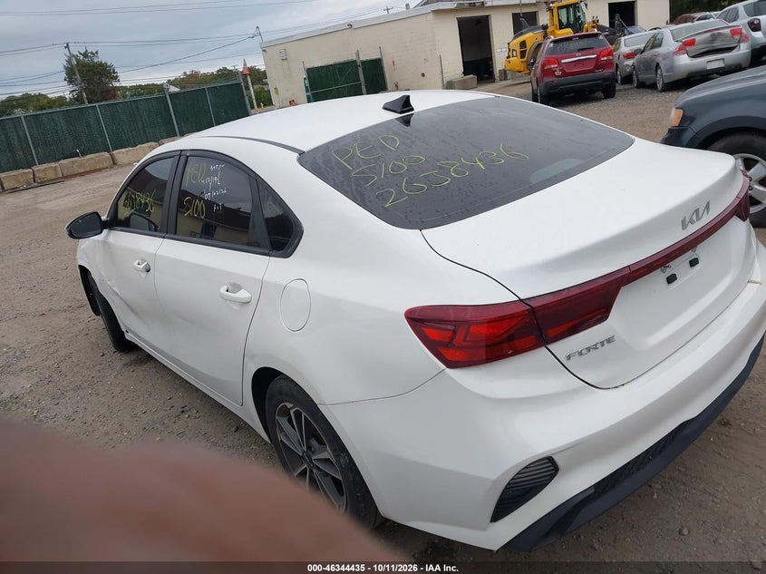 Vin: 3kpf24ad1pe544540, lot: 46844701, kia forte lxs 20233