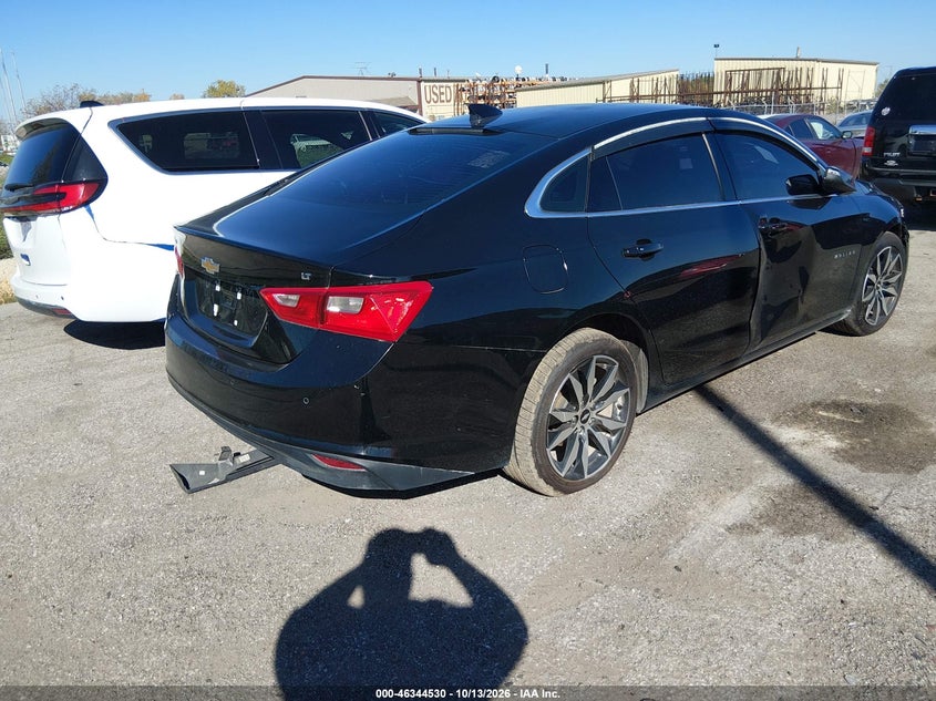 Vin: 1g1ze5st4hf287924, lot: 46844796, chevrolet malibu 1lt 20174