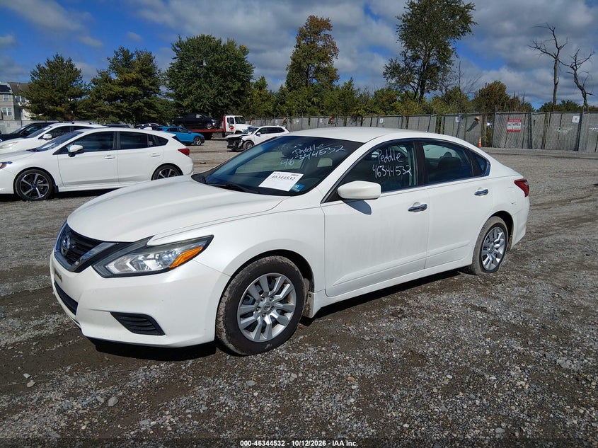 Vin: 1n4al3ap3gn364411, lot: 46844798, nissan altima 2.5 s 20162