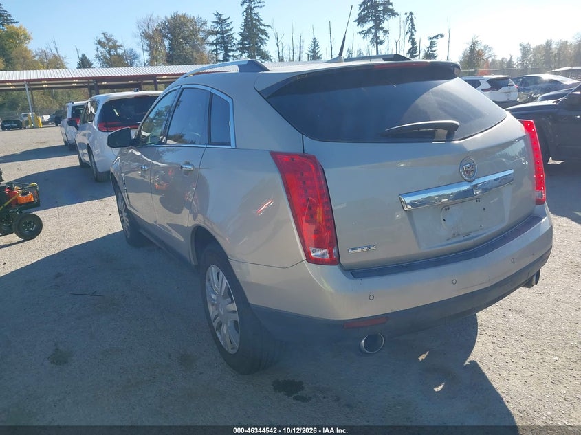 Vin: 3gyfnaey9as573869, lot: 46844808, cadillac srx luxury collection 20103