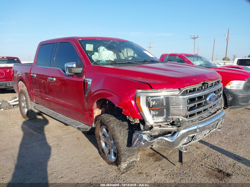 Vin: 1ftfw1e85pfa48016, lot: 46844811, ford f-150 lariat 2023 img_1