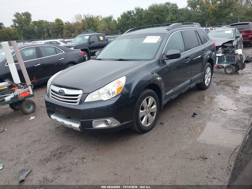 Vin: 4s4brcgc8a3331596, lot: 46844824, subaru outback 2.5i premium 20102