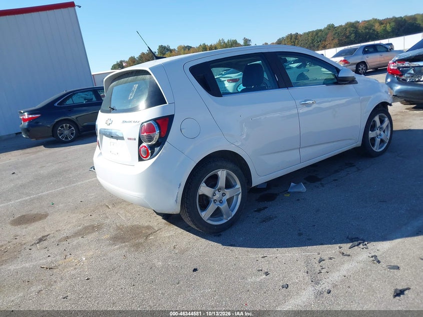 Vin: 1g1je6sb4e4218135, lot: 46844847, chevrolet sonic ltz auto 20144