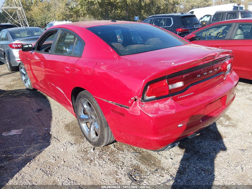 Vin: 2c3cdxct1ch260797, lot: 46844894, dodge charger r/t 20123