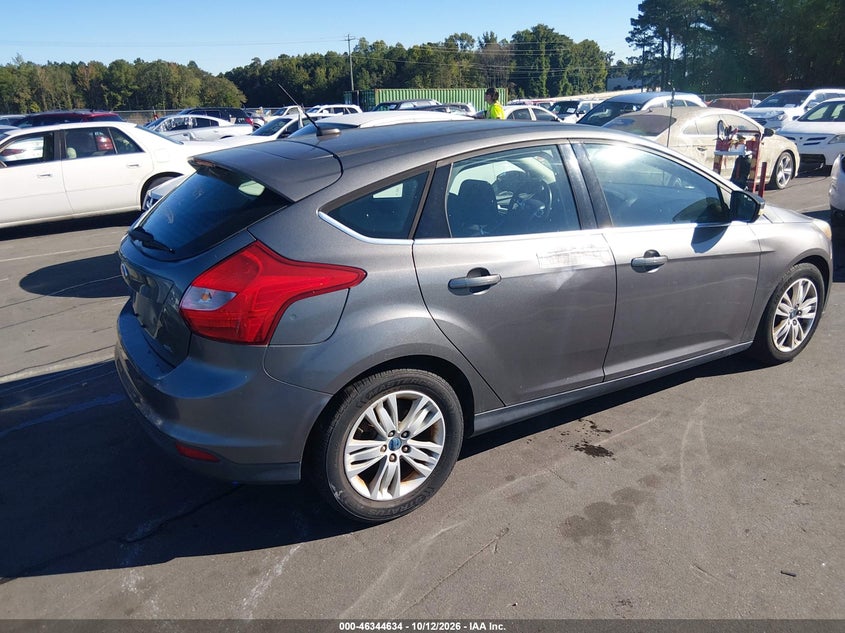 Vin: 1fahp3m20cl316941, lot: 46844900, ford focus sel 20123