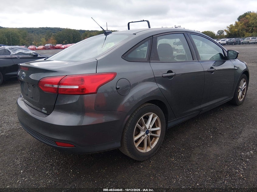 Vin: 1fadp3fexhl218237, lot: 46844911, ford focus se 20174