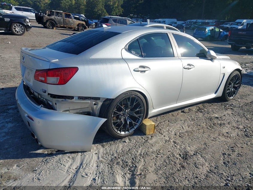 Vin: jthbp5c21a5006861, lot: 46844916, lexus is f 20104