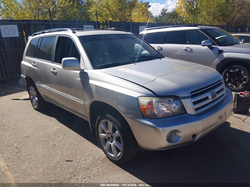 2006 TOYOTA HIGHLANDER LIMITED V6