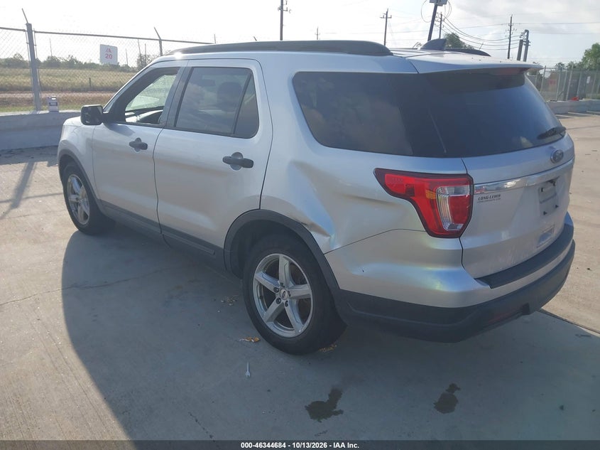 Vin: 1fm5k7b81jga93465, lot: 46844950, ford explorer 20183