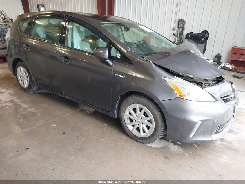 Vin: jtdzn3eu5ej013446, lot: 46844960, toyota prius v three 2014 img_1