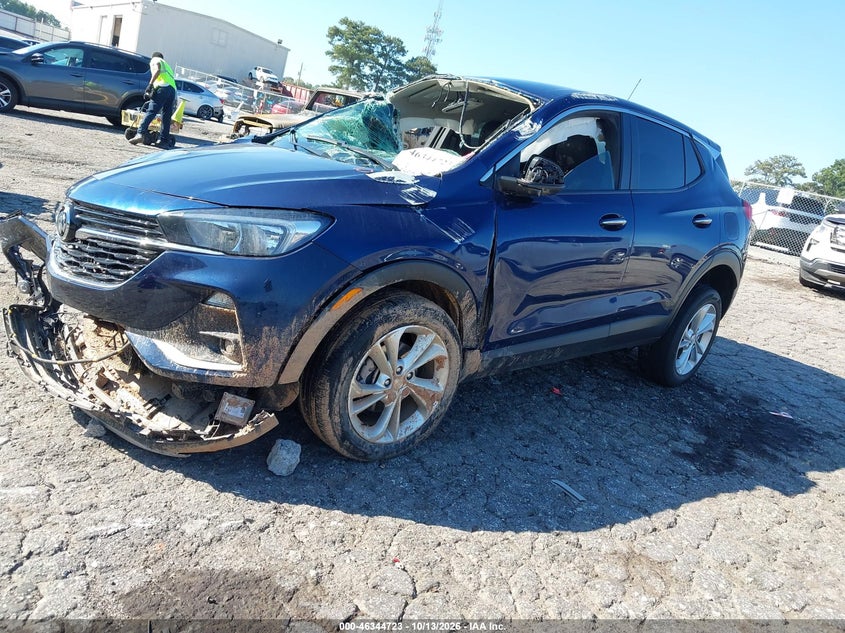 Vin: kl4mmbs25nb122391, lot: 46844989, buick encore gx fwd preferred 20222