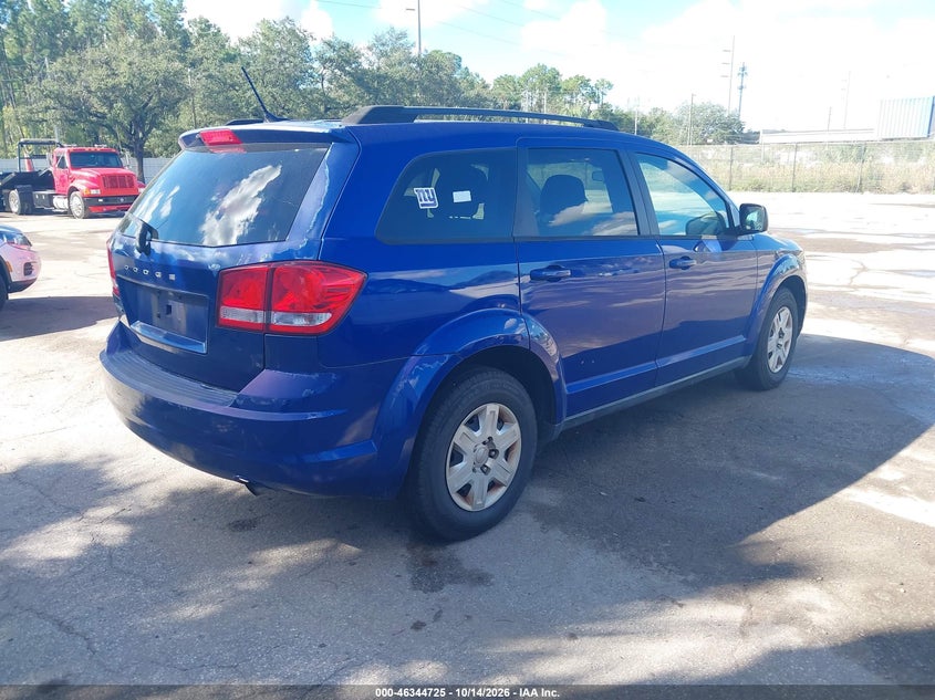 Vin: 3c4pdcab5ct344824, lot: 46844991, dodge journey se/avp 20124