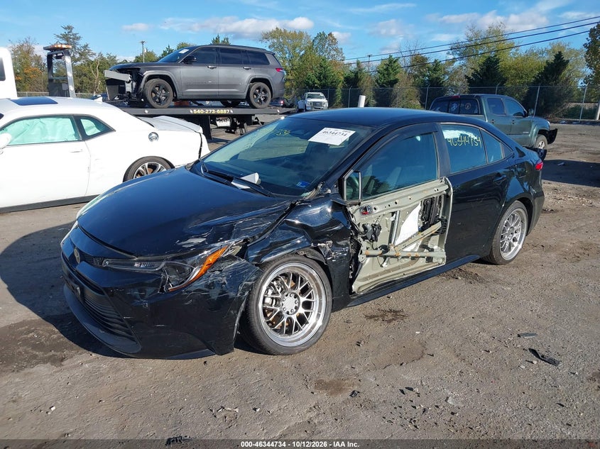 Vin: 5yfb4mde6sp293860, lot: 46845000, toyota corolla le 20252