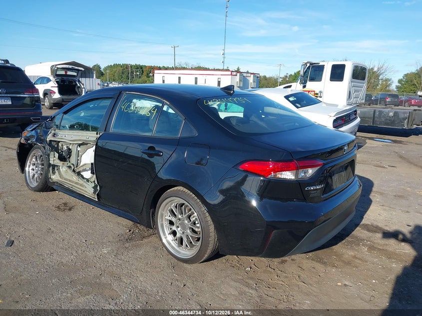 Vin: 5yfb4mde6sp293860, lot: 46845000, toyota corolla le 20253