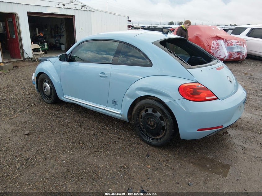 Vin: 3vwhx7at3em632329, lot: 46845005, volkswagen beetle 2.5l 20143